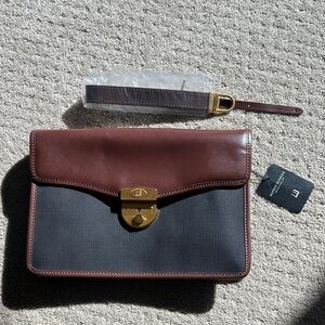 Elegant Alfred Dunhill Two-Tone Men's Messenger Bag